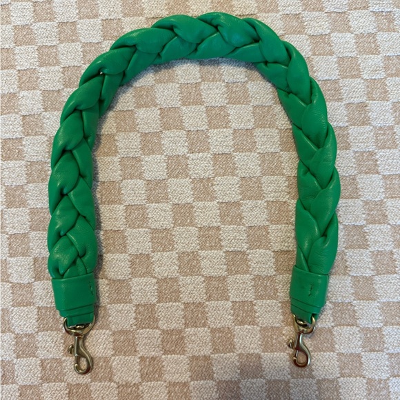 Clare V. Shortie Strap green leather - Picture 1 of 3